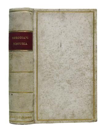 HERODIANUS. Historiarum libri VII.  Circa 1534-35?